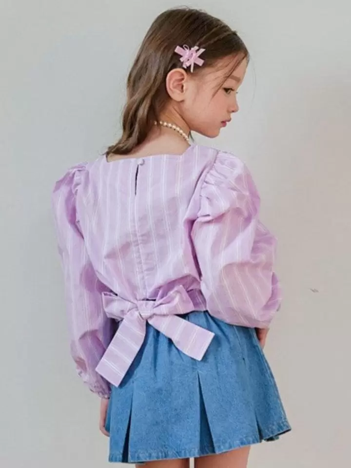 White Ribbon Blouse