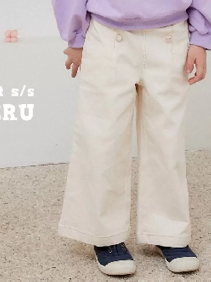 Ela Span Wide Pants Ela Span Wide Pants