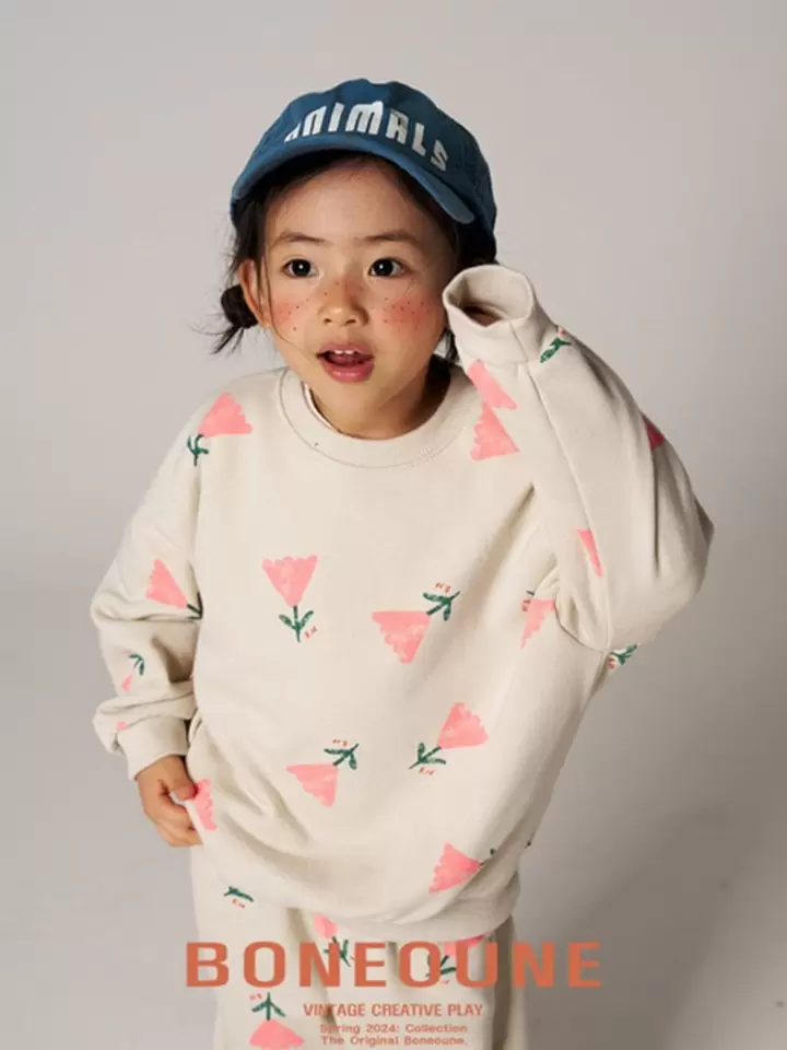 Triangle Flower Sweatshirt