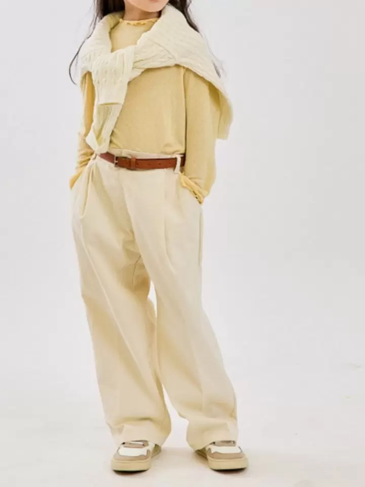 Wide Wrinkle Pants