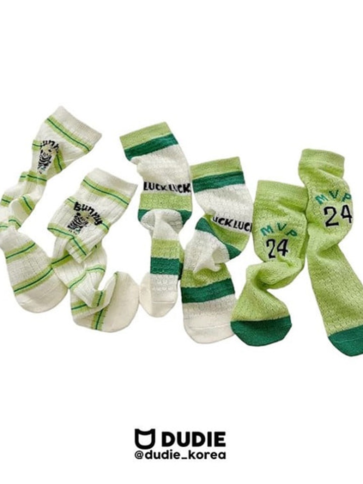 Lucky Green Three Type Set