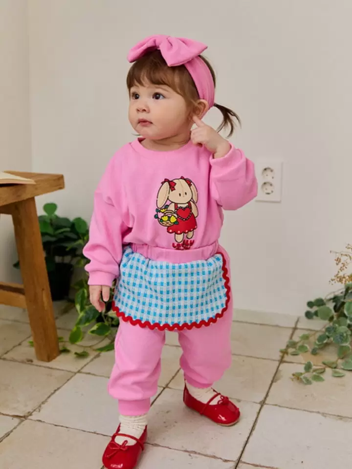 Apron Top Bottom Set