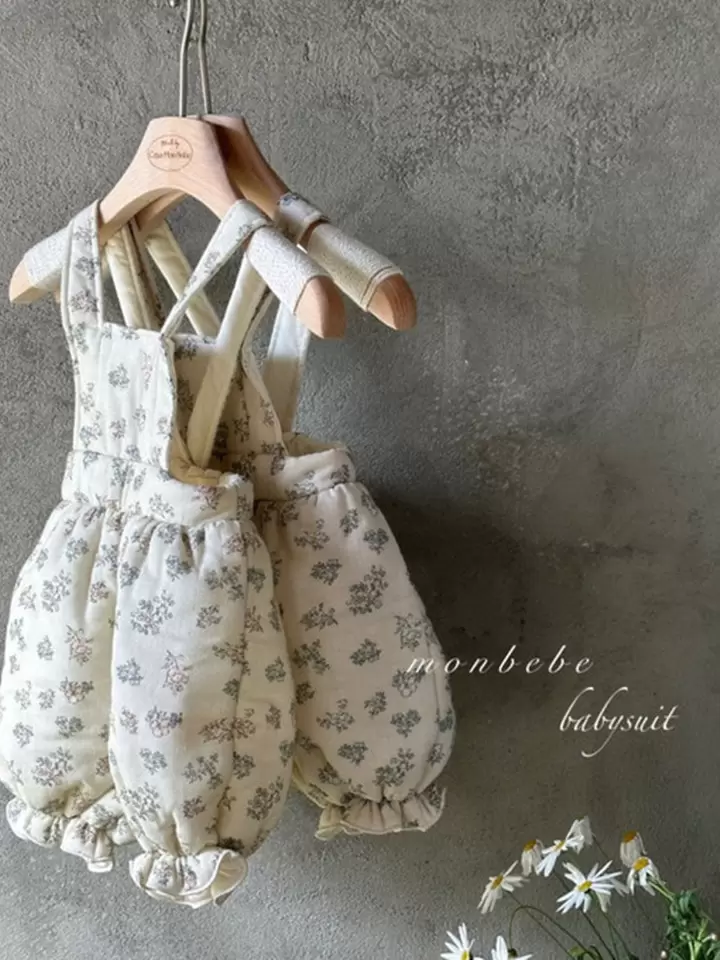 Florrie Banding Dungarees Pants