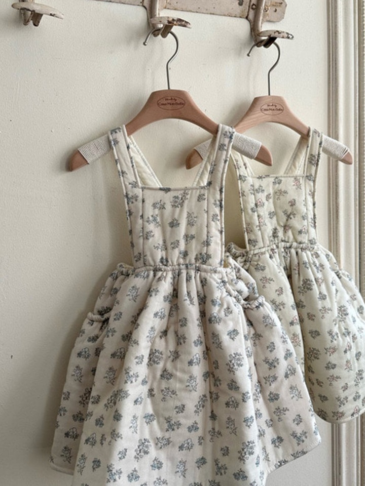 Florrie Banding Dungarees Skirt