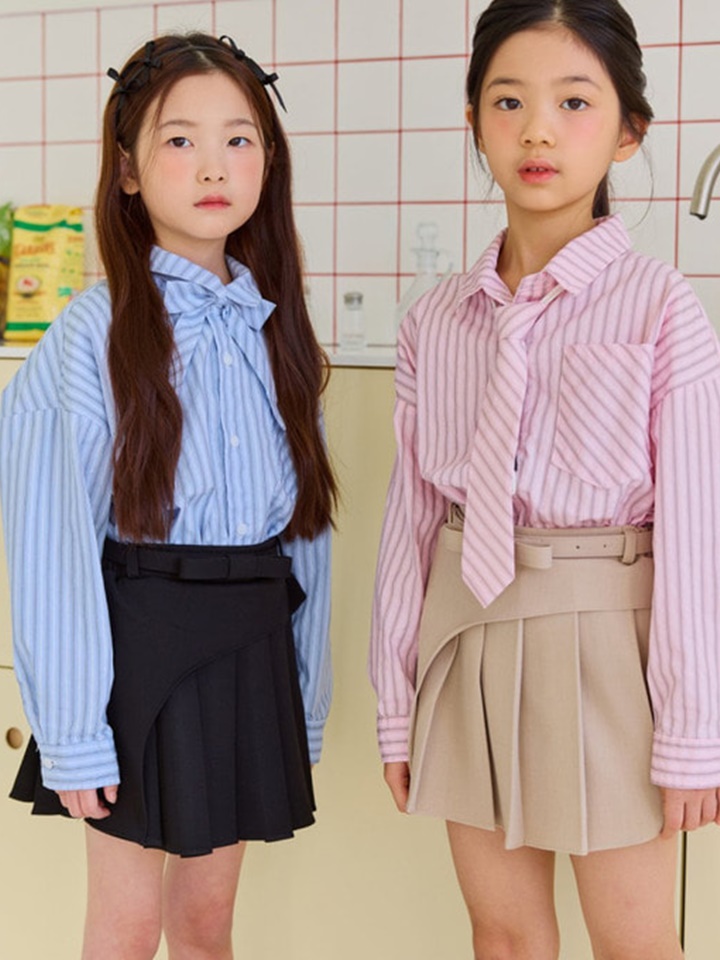 Holly Unbalance Wrinkle Skirt