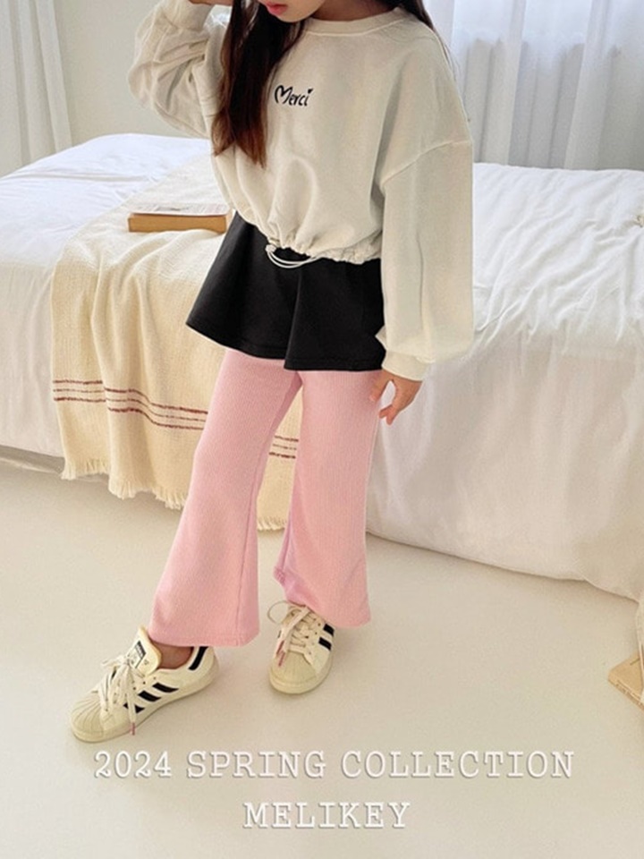 Spring Rib Boots Cut Pants