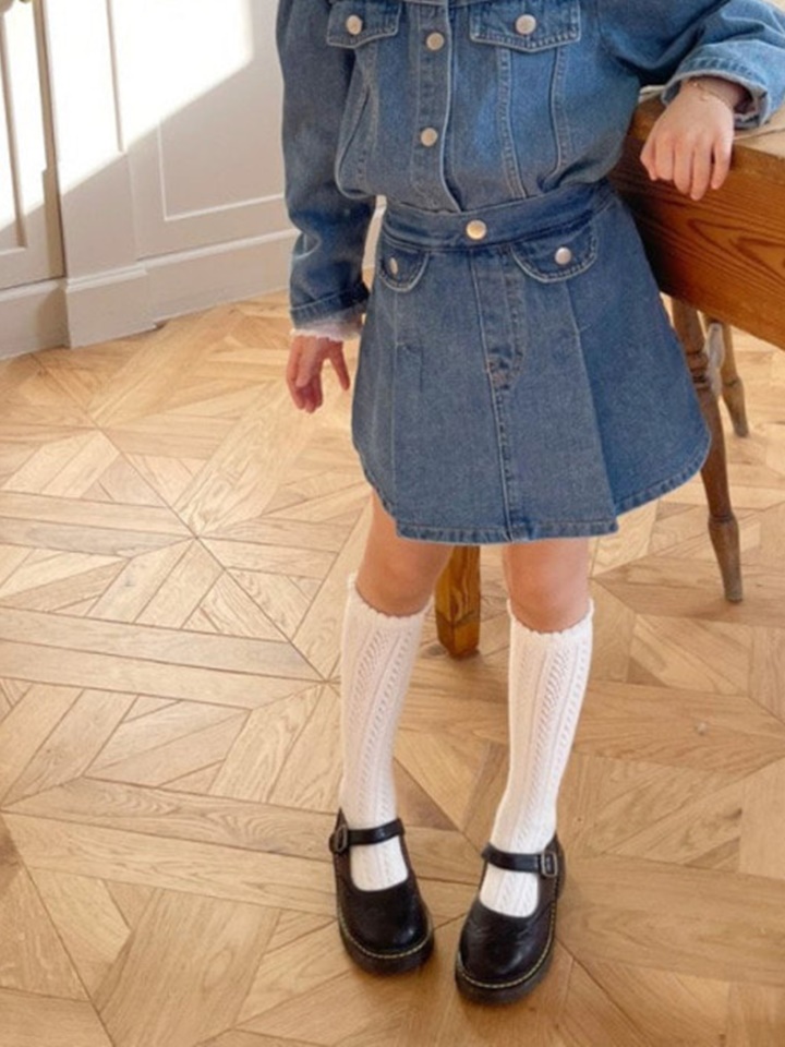 Circle Pocket Skirt Pants