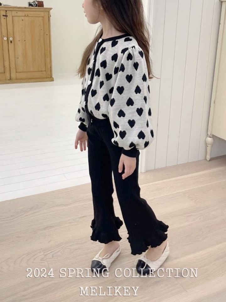 Macroon Nalnal Boots Cut Pants