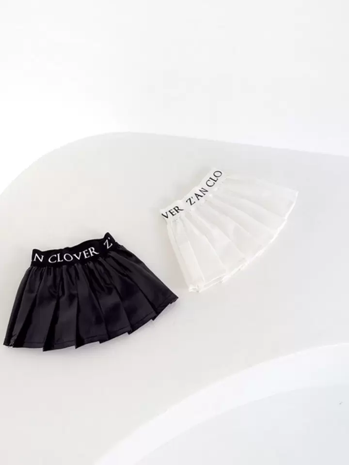 Glossy Pleats Skirt Glossy Pleats Skirt