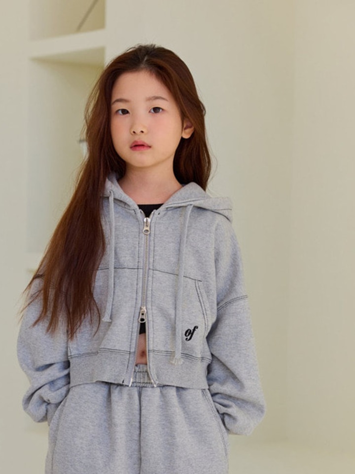 Ove Crop Hoody Zip Up