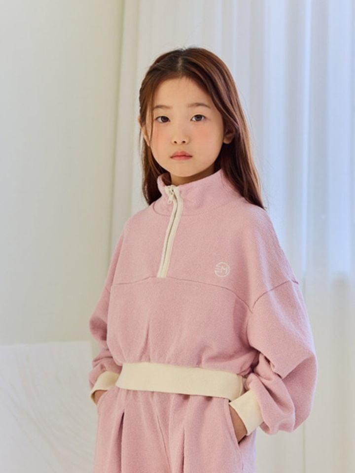 Elle Color Half Zip Up