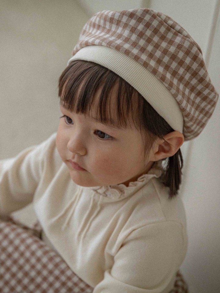 Wiley Check Beret