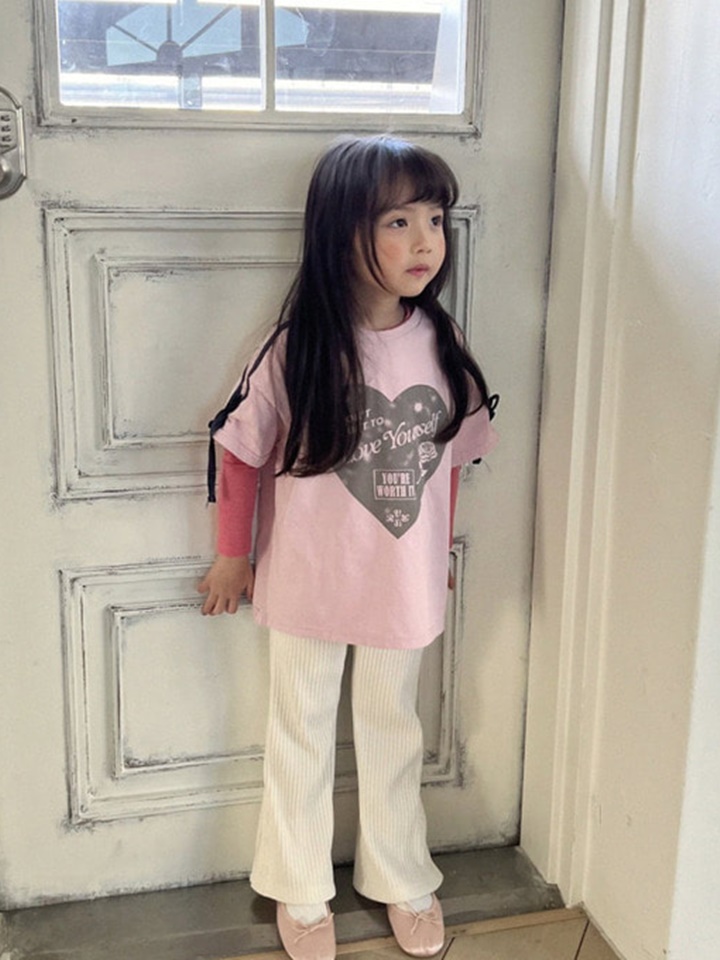 Heart Ribbon Tee Heart Ribbon Tee
