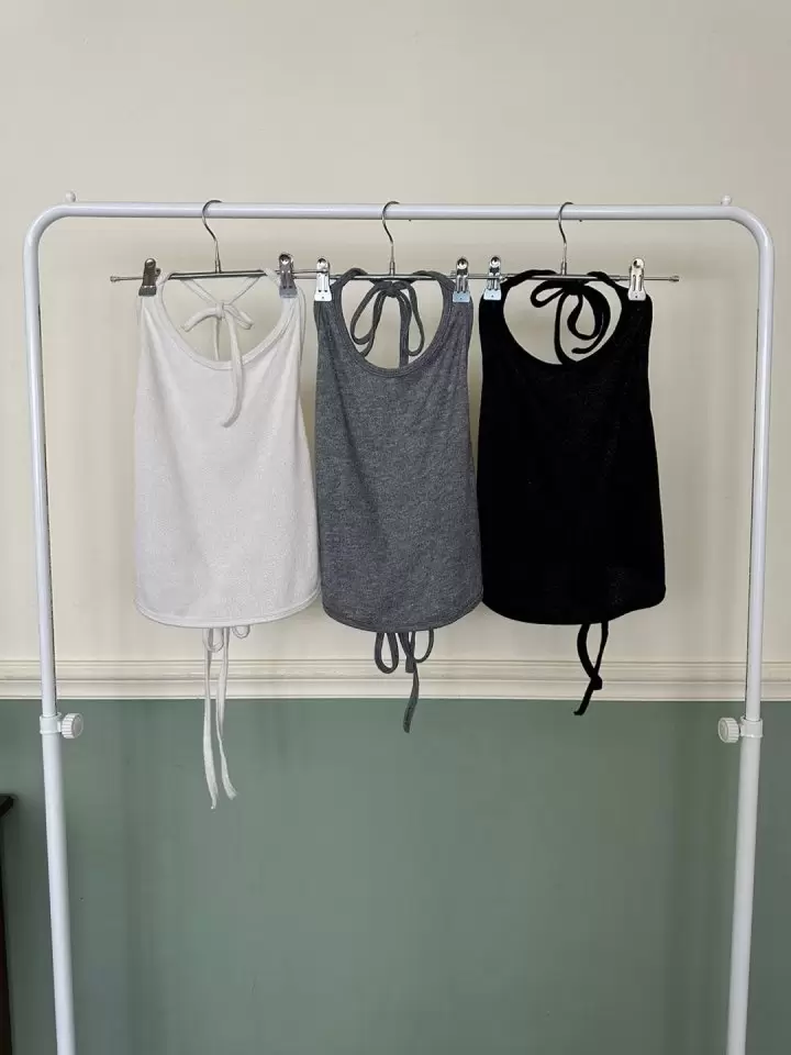 Layer Halter Sleeveless Top Layer Halter Sleeveless Top