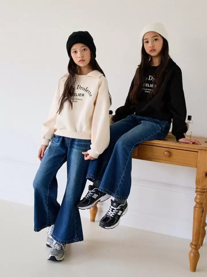 Boots Cut Slit Pants