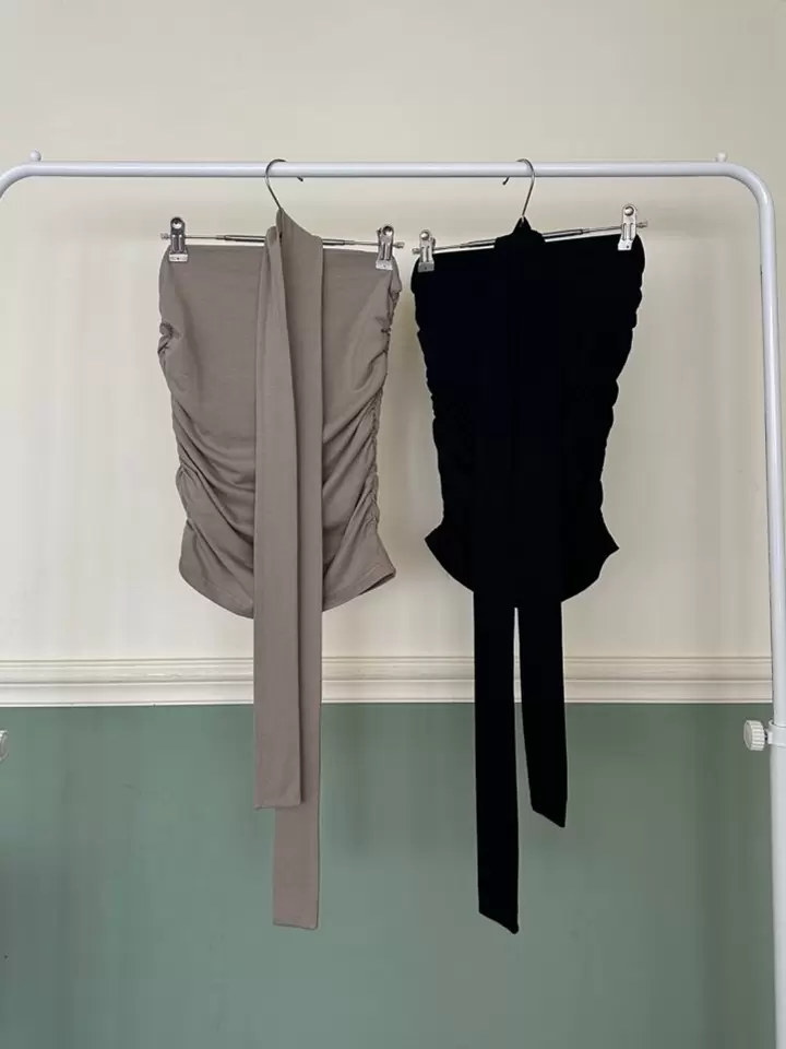 Shirring Tie Top Shirring Tie Top
