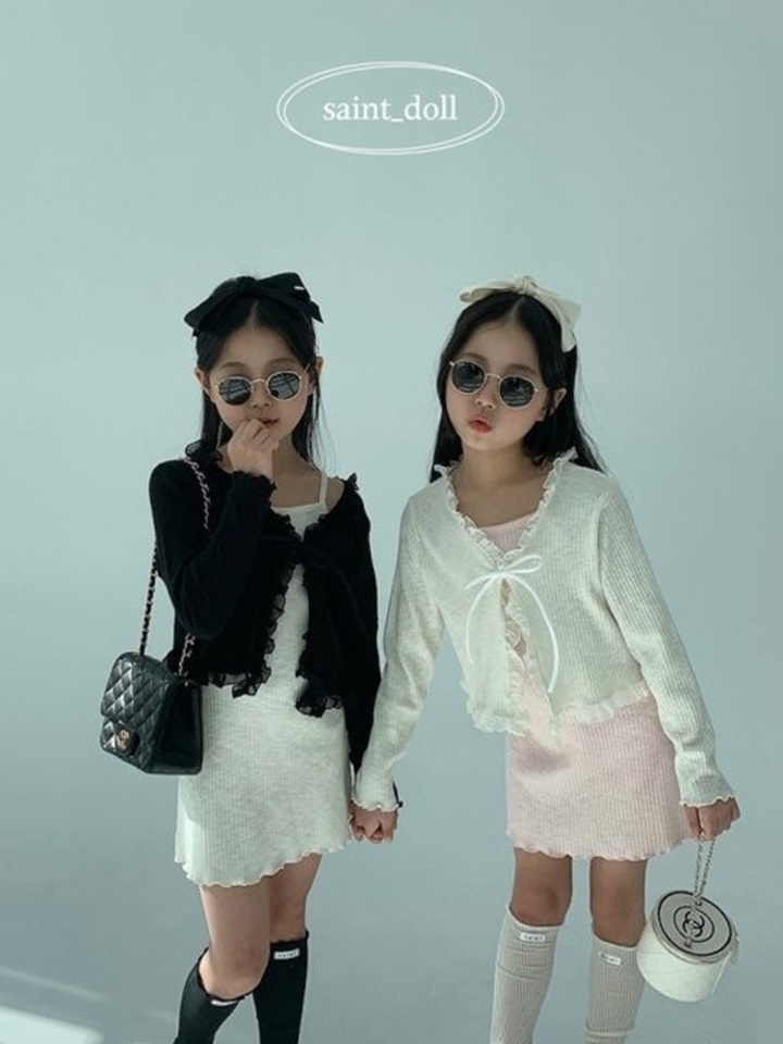 Frill Rib Cardigan Frill Rib Cardigan