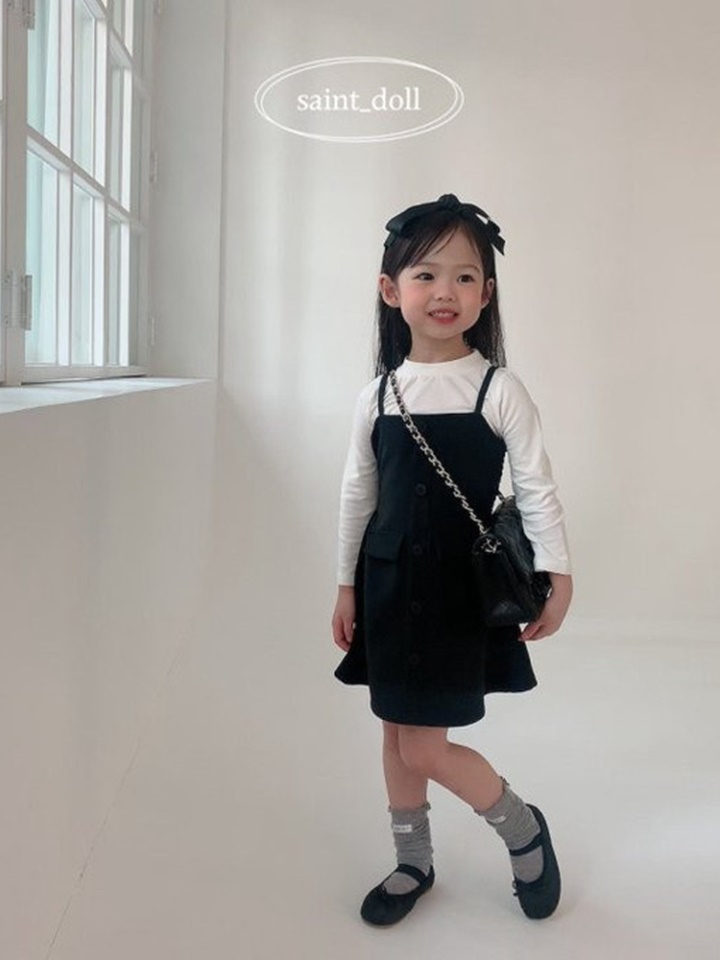 Button Sleeveless One-Piece With Mom Button Sleeveless One-Piece With Mom