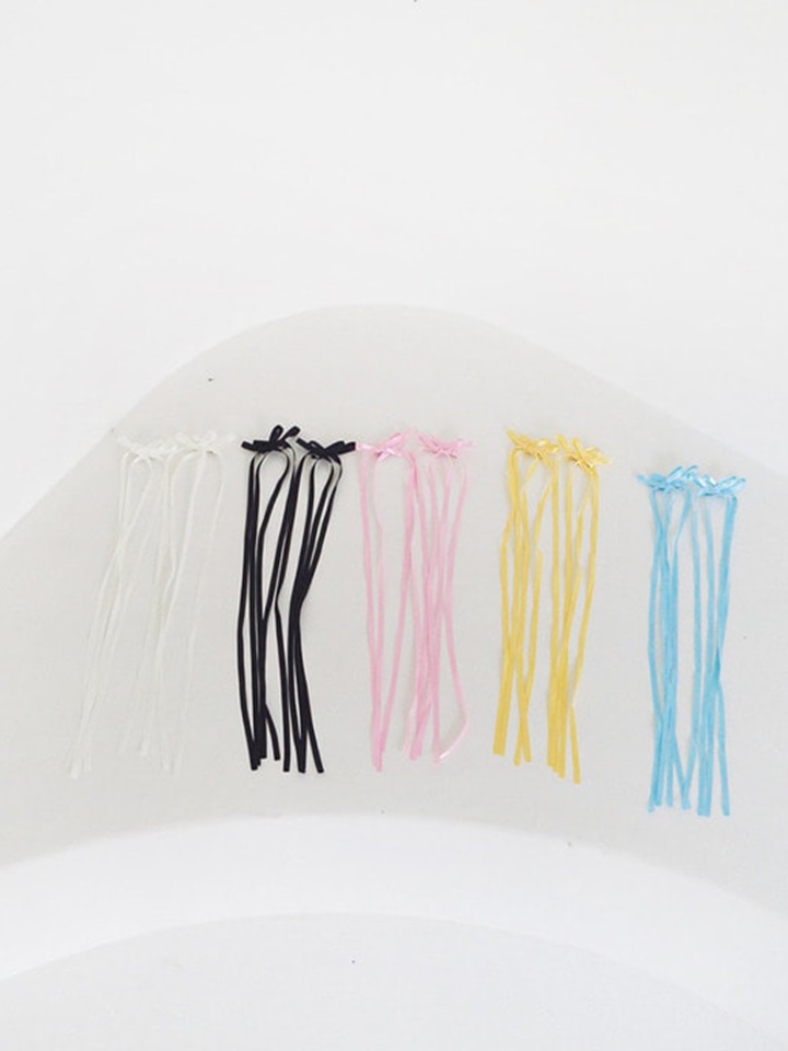 Long Ribbon Hair Clip Long Ribbon Hair Clip