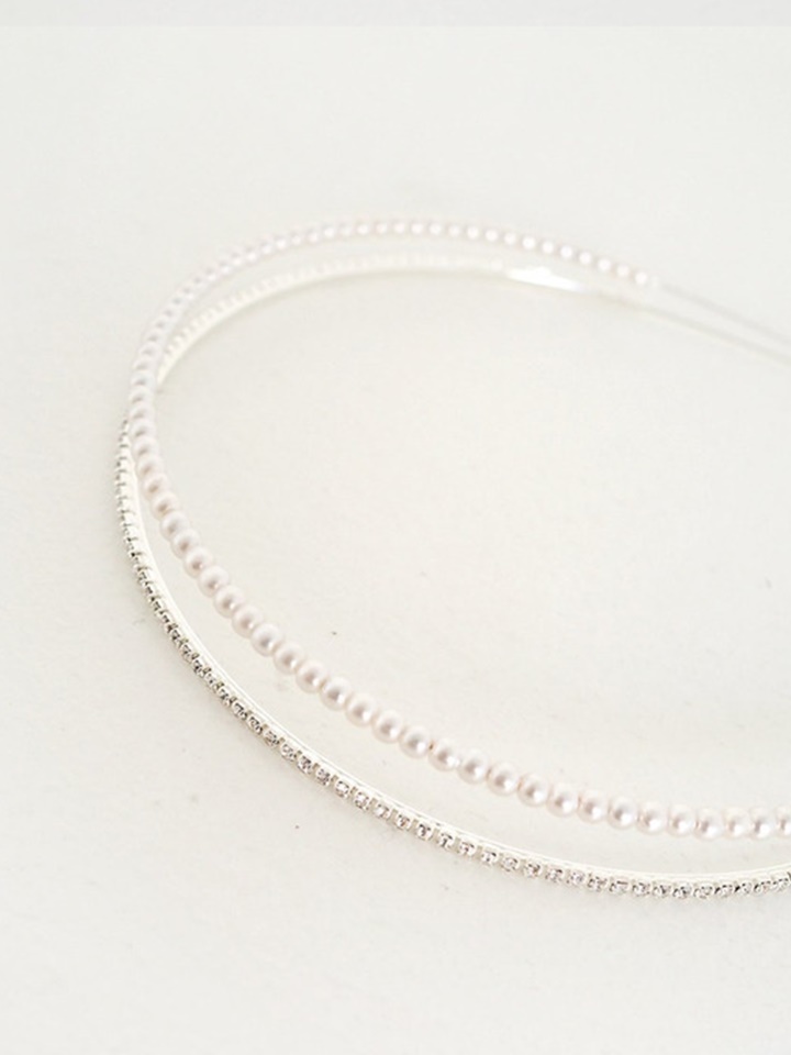 Pearl Cubic Hair Band Pearl Cubic Hair Band