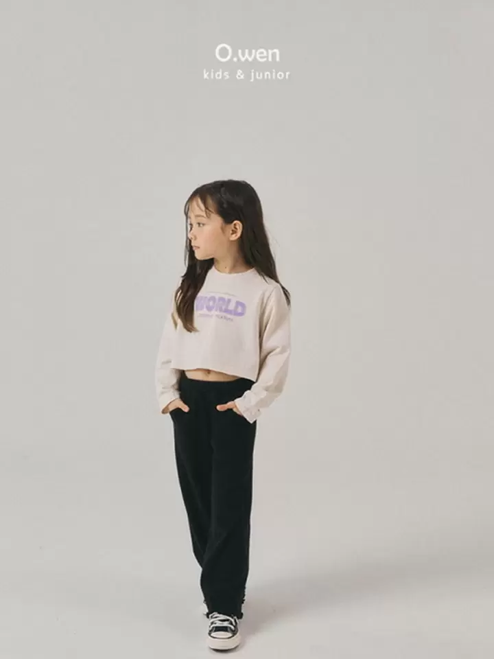 World Crop Tee World Crop Tee