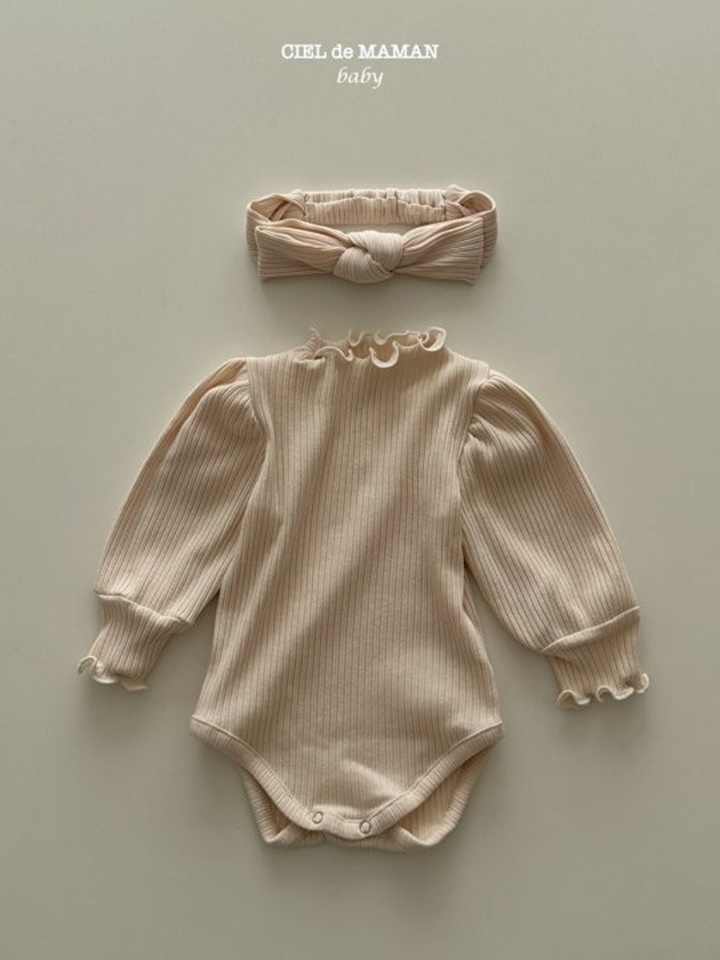 Rib Terry Body Suit Rib Terry Body Suit