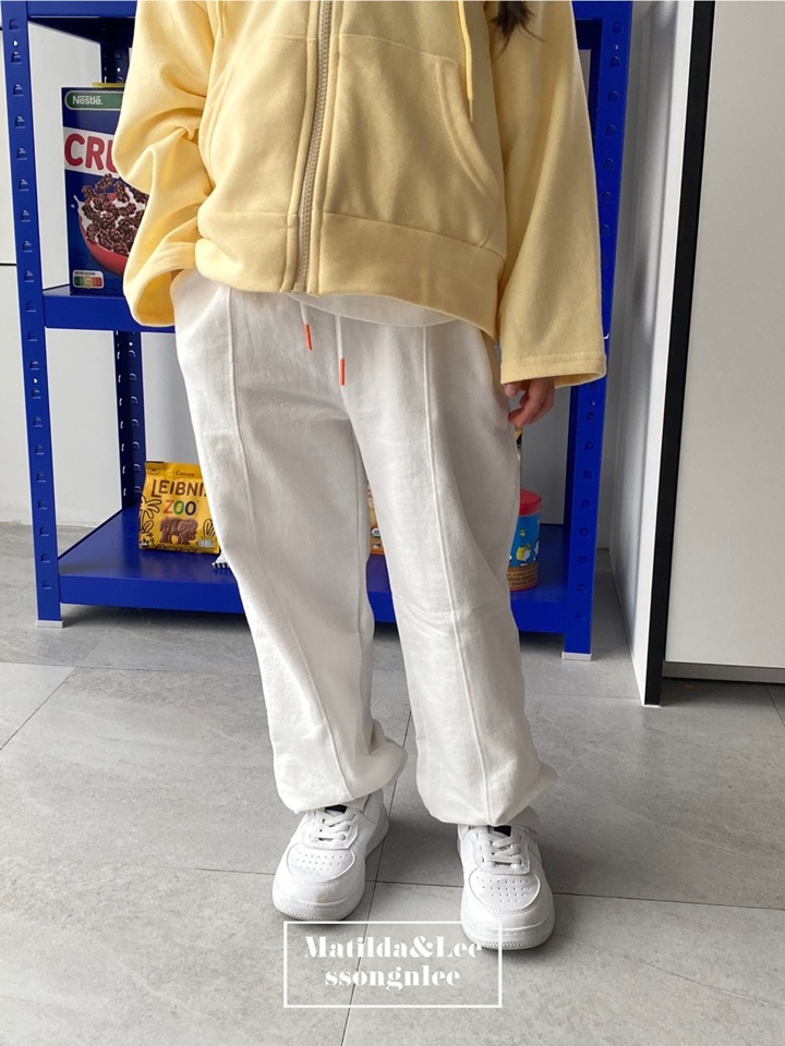 Lettering Jogger Pants