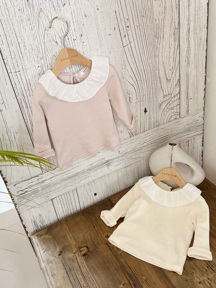 Bebe B Yomi Donka Frill Blouse