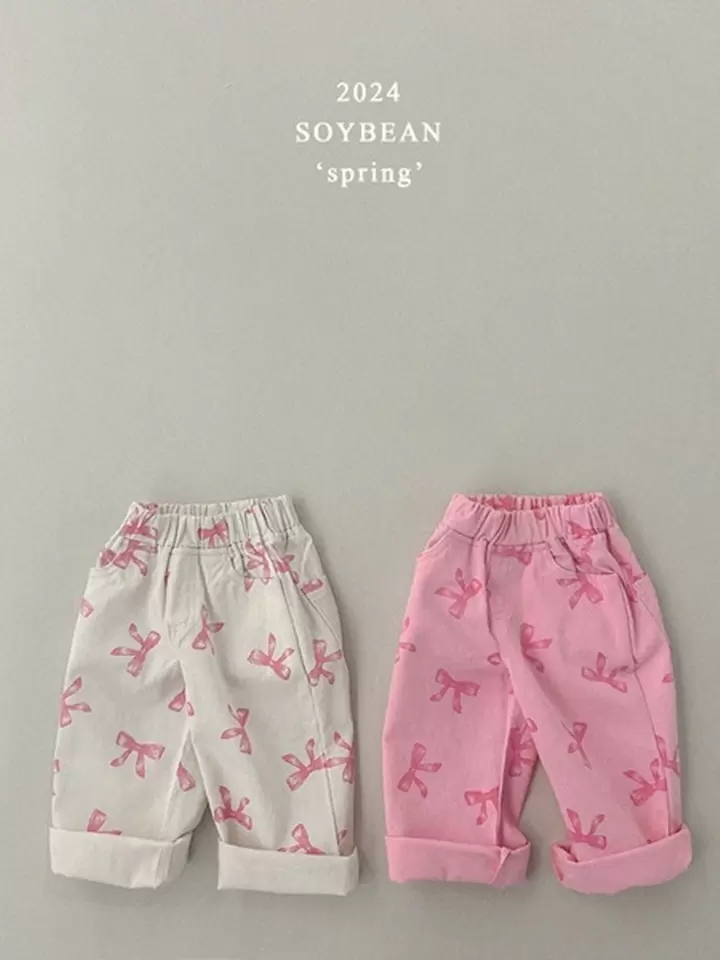 Ribbon Wide Pants