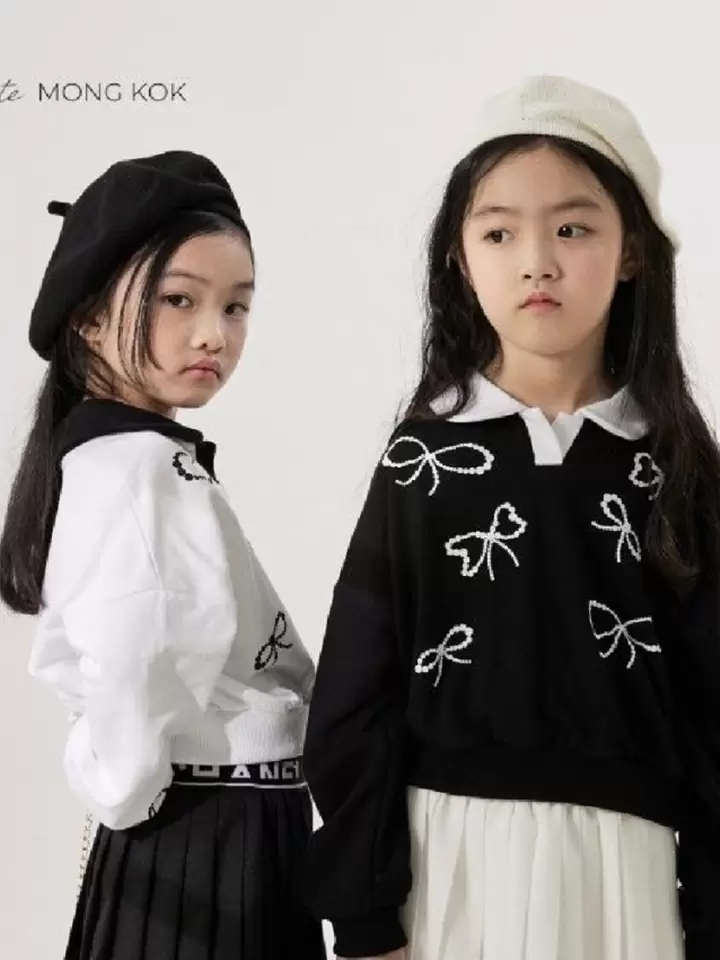 Ribbon Collar Tee