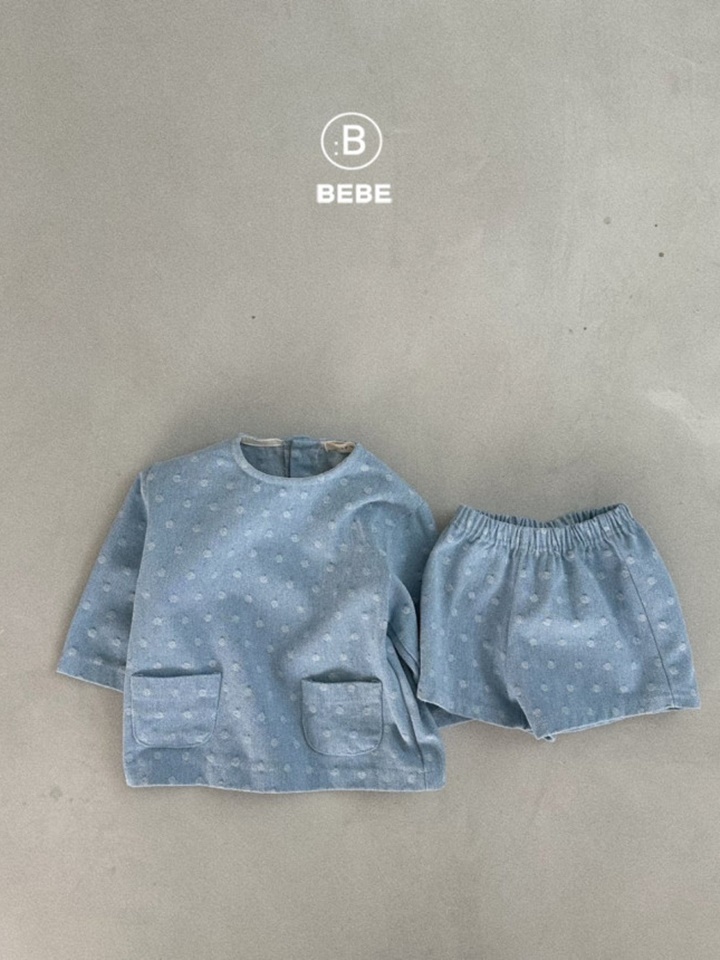 Bebe Dot Top Bottom Set