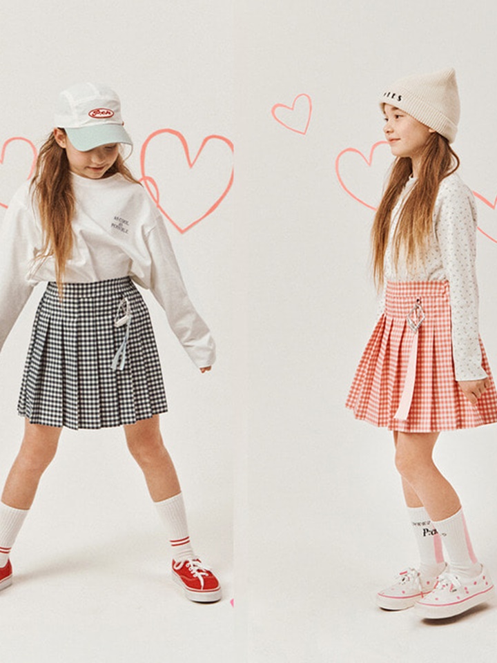 Check Tennis Skirt