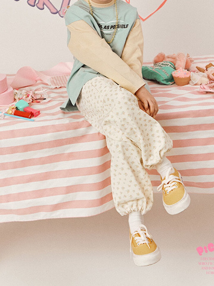 Floral Cargo Pants