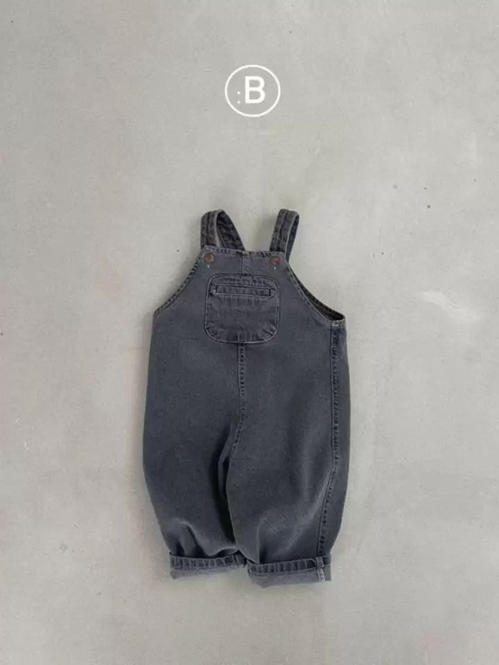 Kku Kku Denim Dungarees Pants