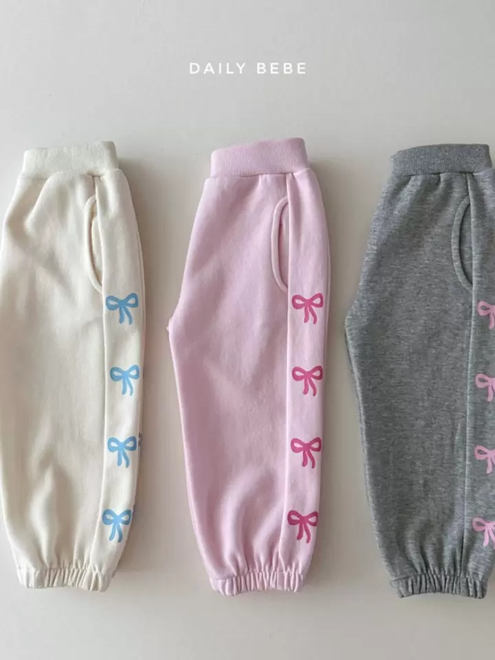 Ribbon Jogger Pants Ribbon Jogger Pants