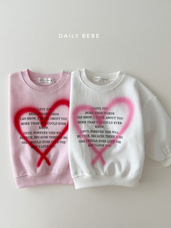 Heart Spray Sweatshirt Heart Spray Sweatshirt