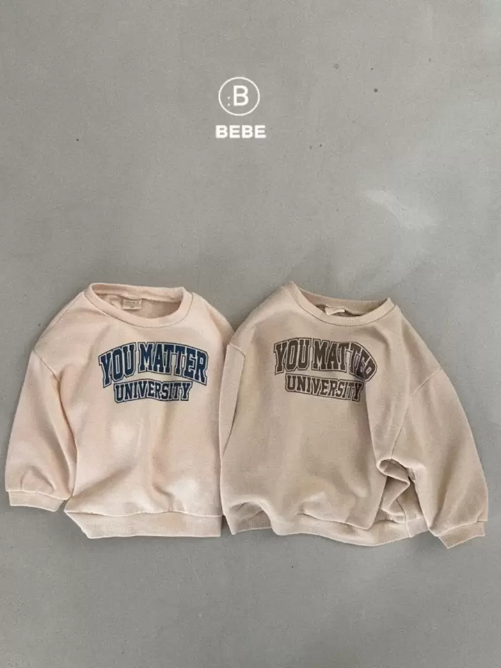 Bebe Matte Sweatshirt