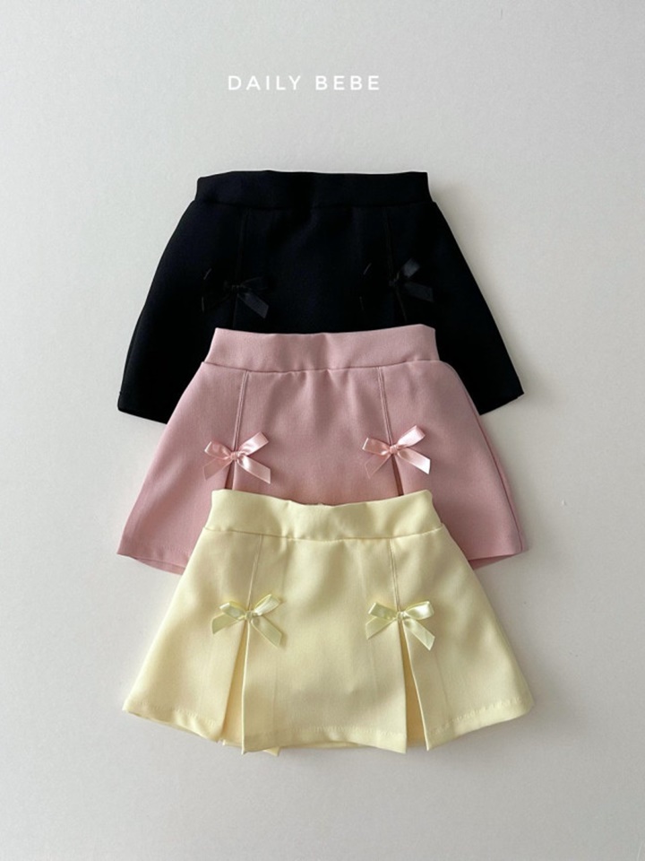 Ribbon Slit Skirt
