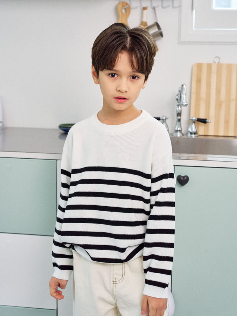 A-Market - Korean Children Fashion - #Kfashion4kids - Malang Round ST Knit - 5