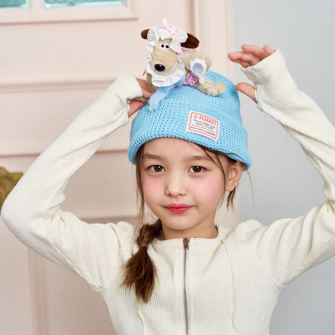 A-Market - Korean Children Fashion - #childrensboutique - Waffle Beanie