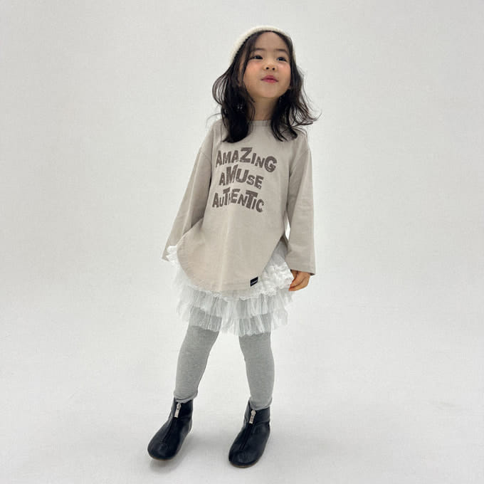 A-Market - Korean Children Fashion - #designkidswear - Three-rung Lace Skirt