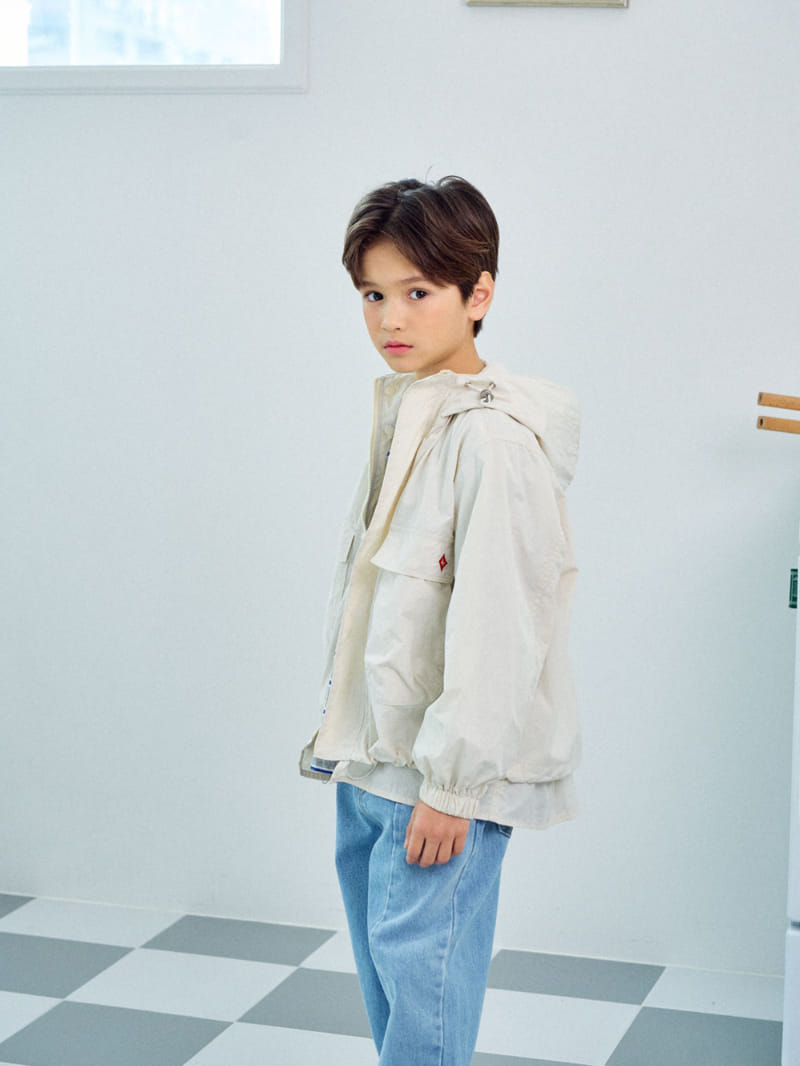 A-Market - Korean Children Fashion - #designkidswear - Half Half Jeans - 7