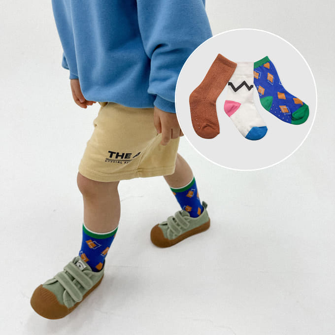 A-Market - Korean Children Fashion - #discoveringself - Dia Socks Set
