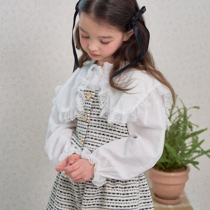 A-Market - Korean Children Fashion - #discoveringself - Tweed Bustier
