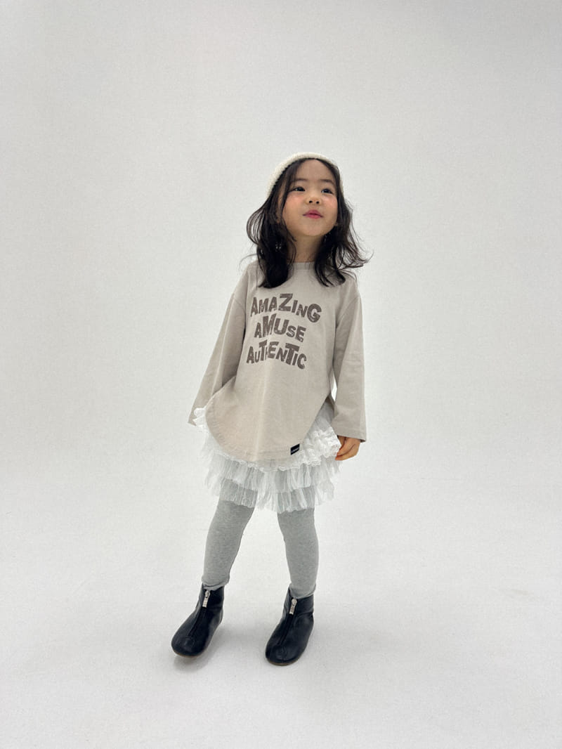 A-Market - Korean Children Fashion - #fashionkids - Three-rung Lace Skirt - 3