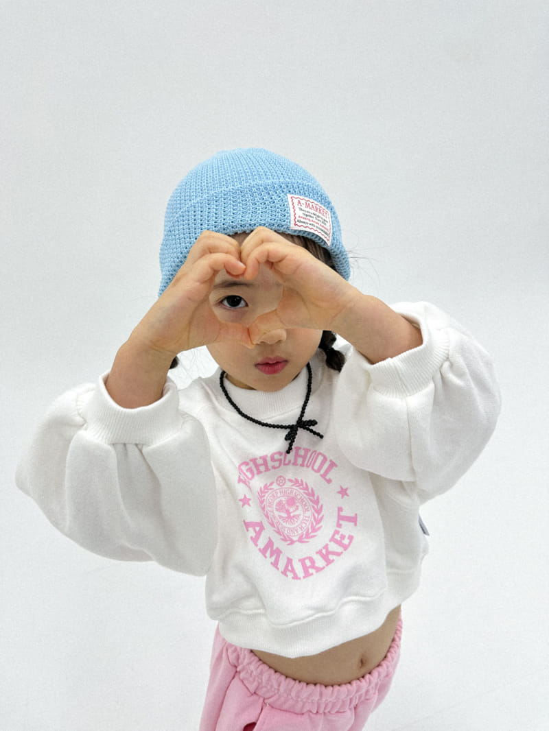 A-Market - Korean Children Fashion - #fashionkids - School Crop Sweatshirt - 7