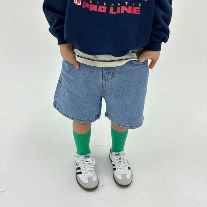A-Market - Korean Children Fashion - #kidsshorts - Denim Shorts