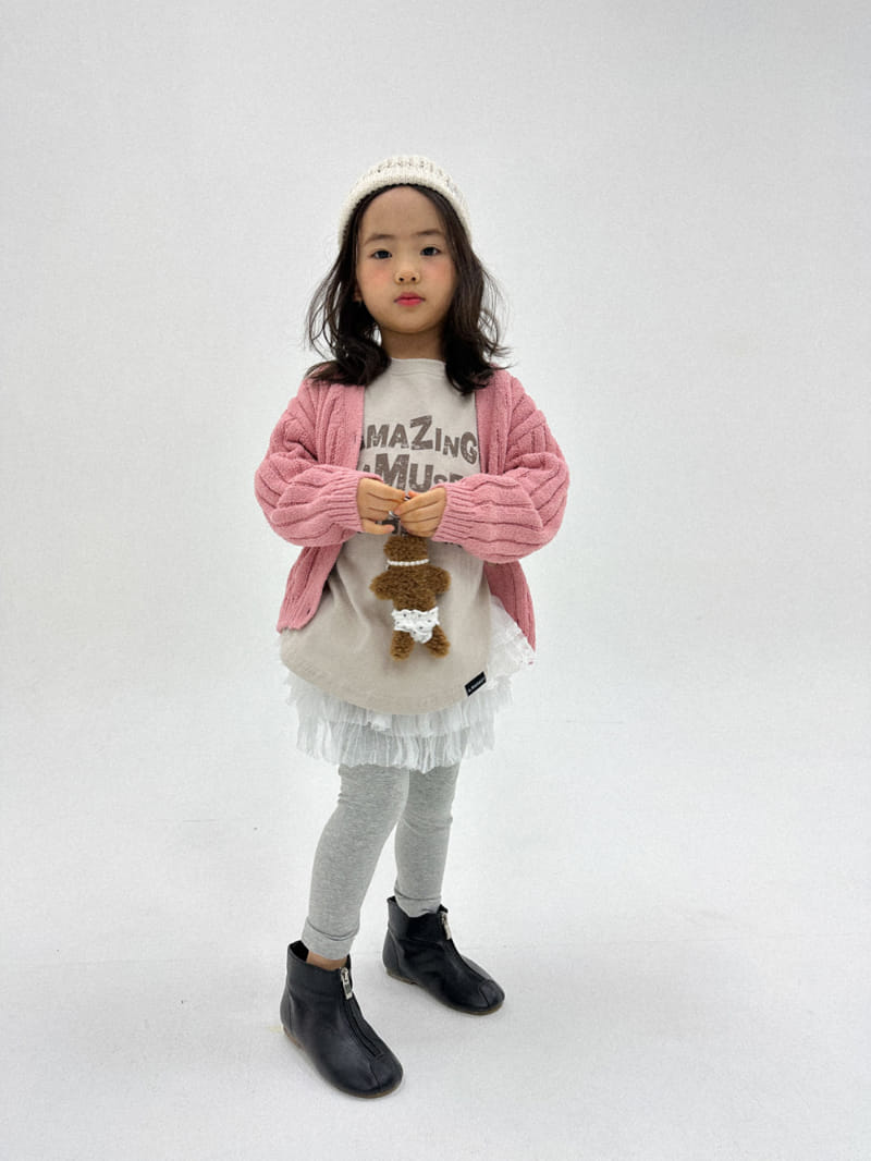 A-Market - Korean Children Fashion - #kidzfashiontrend - Three-rung Lace Skirt - 6