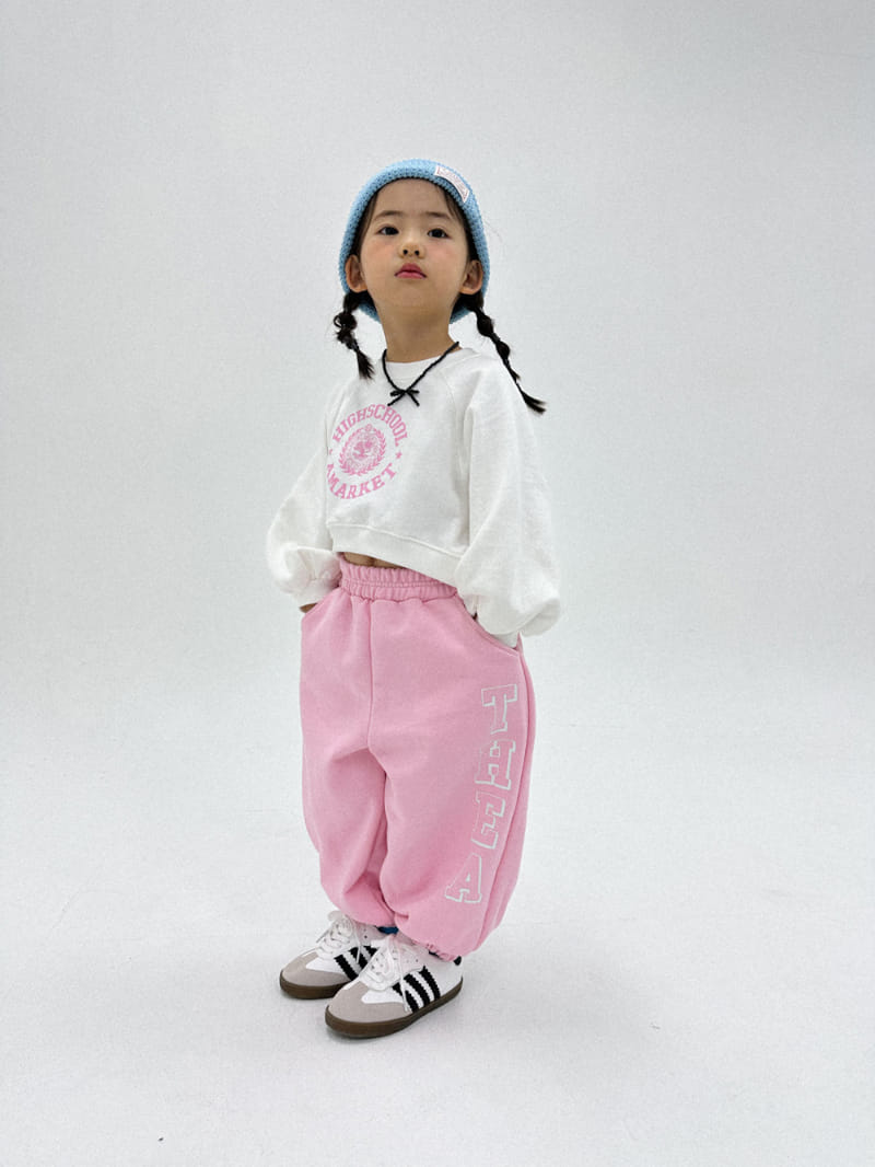 A-Market - Korean Children Fashion - #kidzfashiontrend - School Crop Sweatshirt - 10