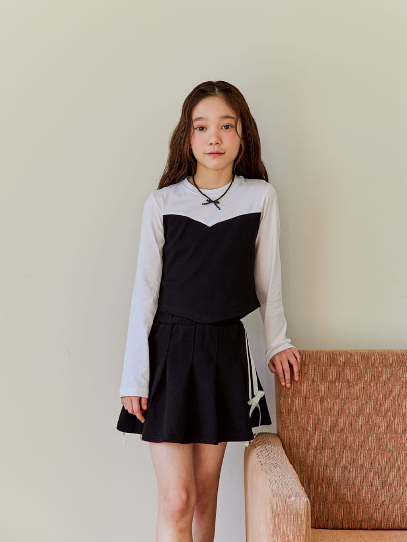 A-Market - Korean Children Fashion - #Kfashion4kids - Pearl Ribbon Necklace - 4